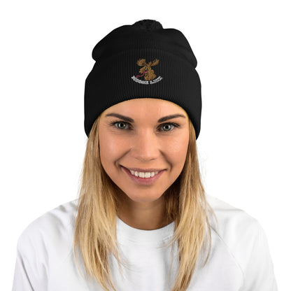 Moose Lick Pom-Pom Beanie