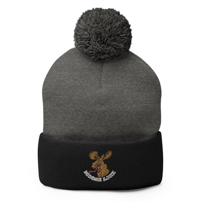 Moose Lick Pom-Pom Beanie