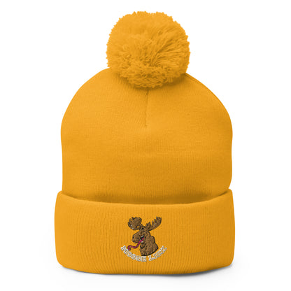 Moose Lick Pom-Pom Beanie