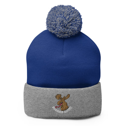 Moose Lick Pom-Pom Beanie