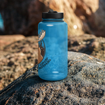 Moose Lick Wide Mouth Plastic Water Bottle