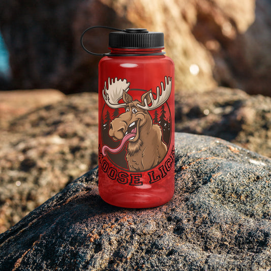 Moose Lick Wide Mouth Plastic Water Bottle