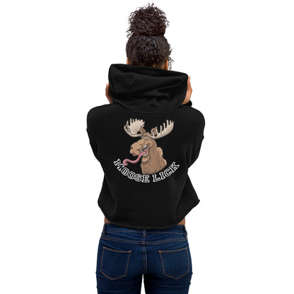 Women's Moose Lick Crop Hoodie